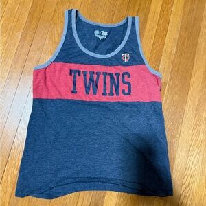 Twins Kids Tank Top - Red and Blue